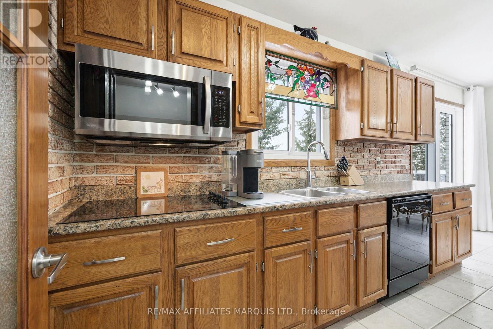 1340 Marc Street, Cornwall, ON - Indoor Photo Showing Kitchen With Double Sink