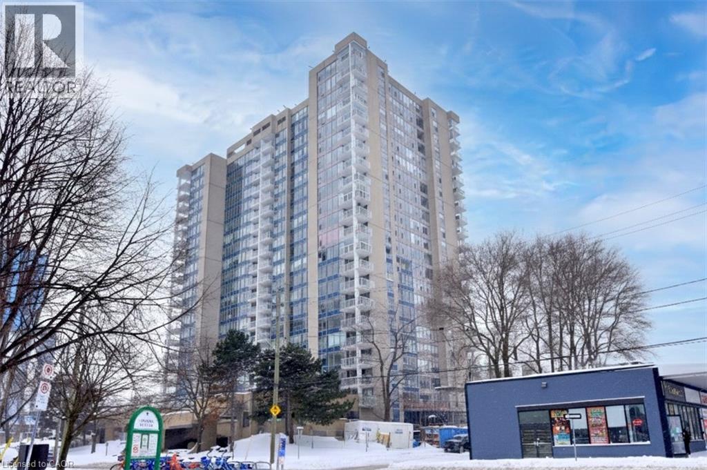 75 Queen Street N Unit# 1707, Hamilton, ON - Outdoor With Facade