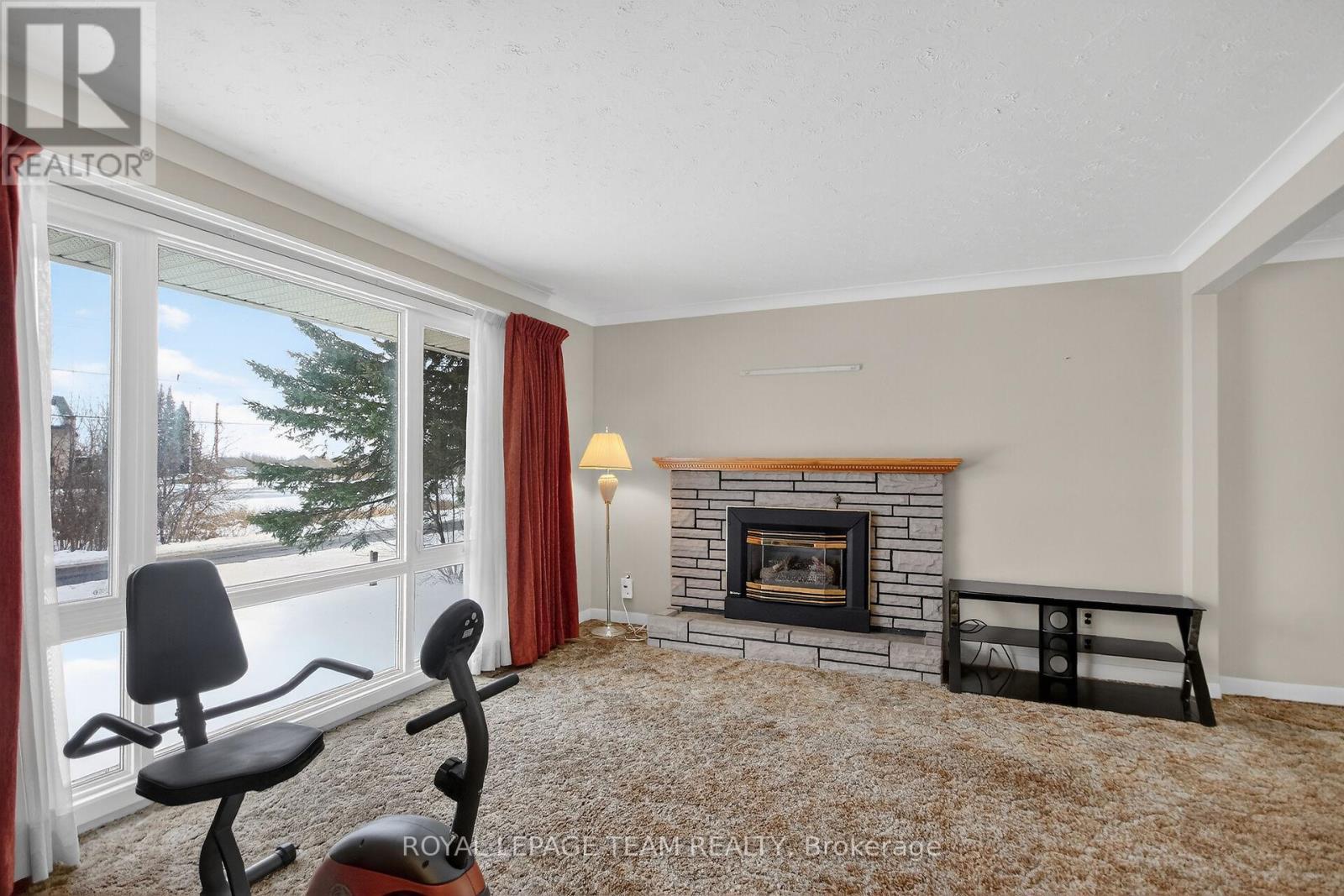 1494 Meadow Drive, Ottawa, ON - Indoor With Fireplace