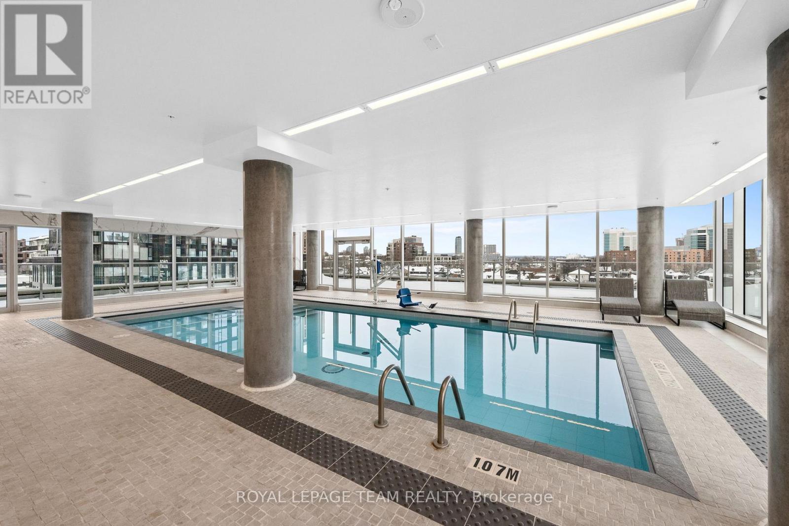 906 - 805 Carling Avenue, Ottawa, ON - Indoor Photo Showing Other Room With In Ground Pool