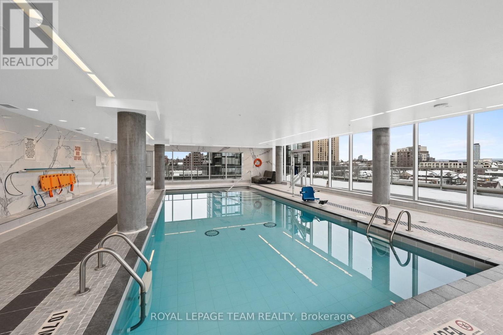 906 - 805 Carling Avenue, Ottawa, ON - Indoor Photo Showing Other Room With In Ground Pool