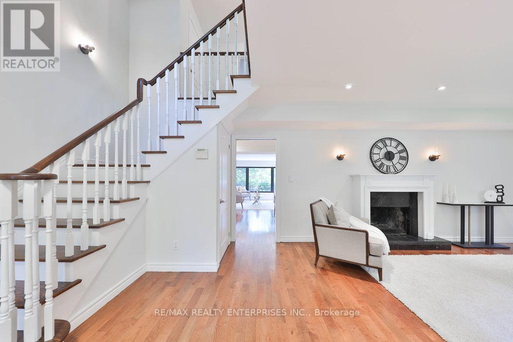 1389 Milton Avenue, Mississauga, ON - Indoor Photo Showing Other Room With Fireplace