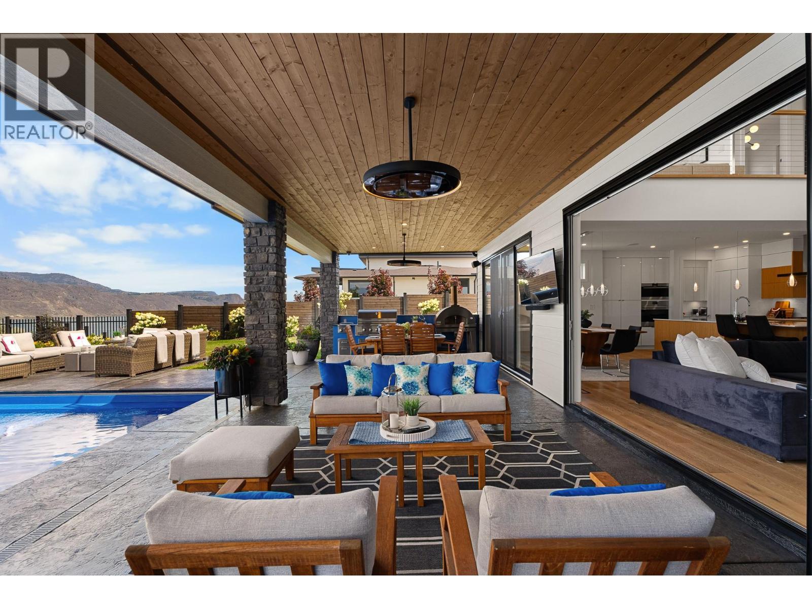 338 Rue Cheval Noir, Kamloops, BC - Outdoor With In Ground Pool With Deck Patio Veranda With Exterior