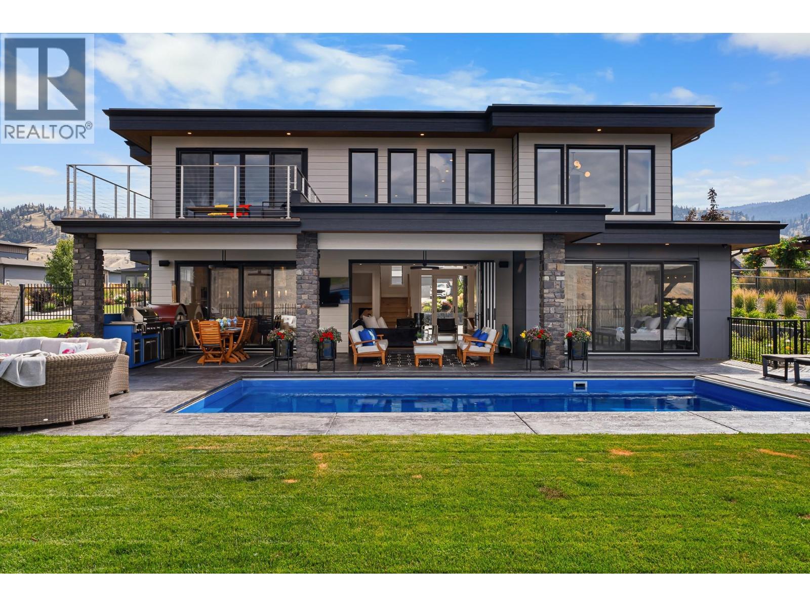 338 Rue Cheval Noir, Kamloops, BC - Outdoor With In Ground Pool With Deck Patio Veranda