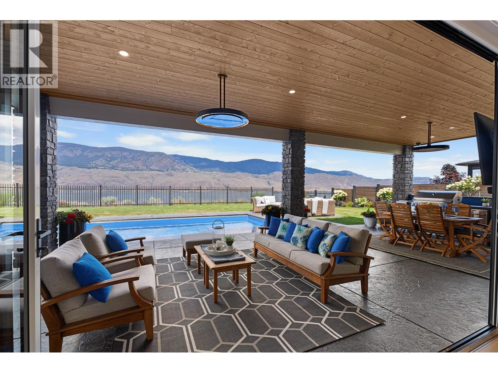 338 Rue Cheval Noir, Kamloops, BC - Outdoor With In Ground Pool With Deck Patio Veranda With Exterior