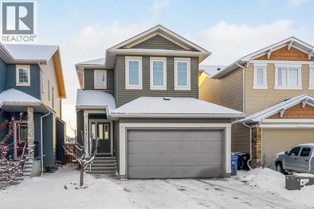 254 Silverado Plains Circle Sw, Calgary, AB - Outdoor With Facade
