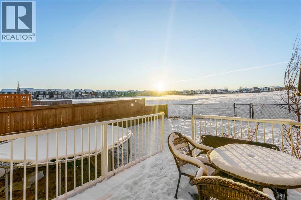 254 Silverado Plains Circle Sw, Calgary, AB - Outdoor With Deck Patio Veranda