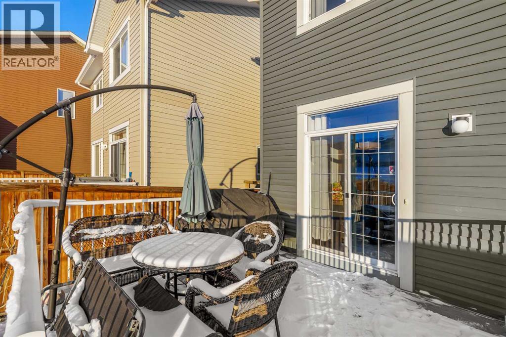 254 Silverado Plains Circle Sw, Calgary, AB - Outdoor With Deck Patio Veranda With Exterior