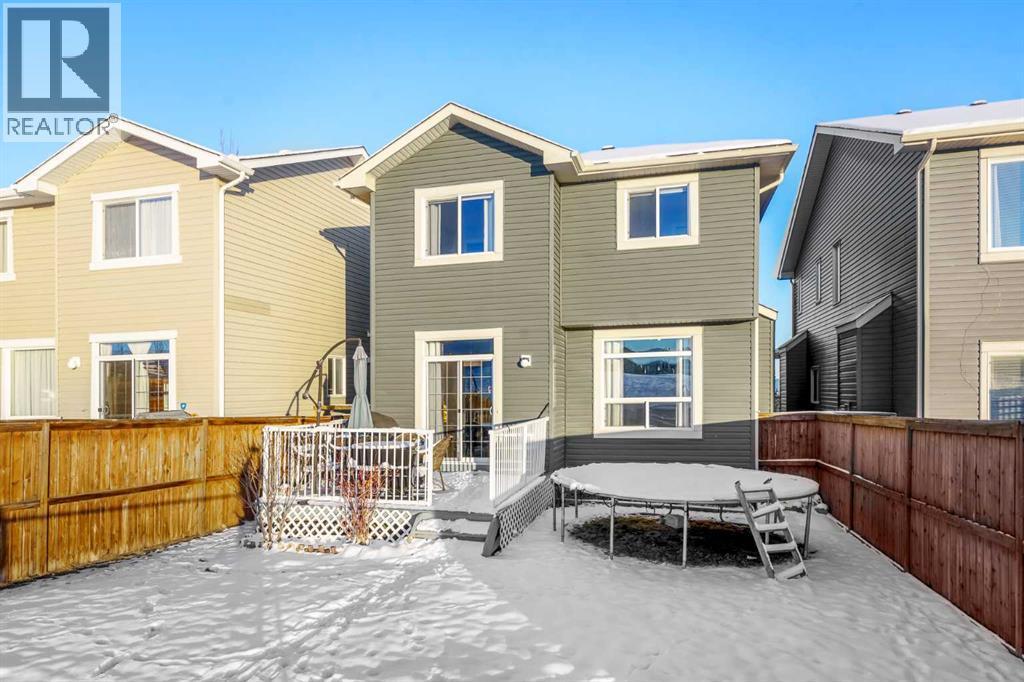 254 Silverado Plains Circle Sw, Calgary, AB - Outdoor With Deck Patio Veranda With Exterior