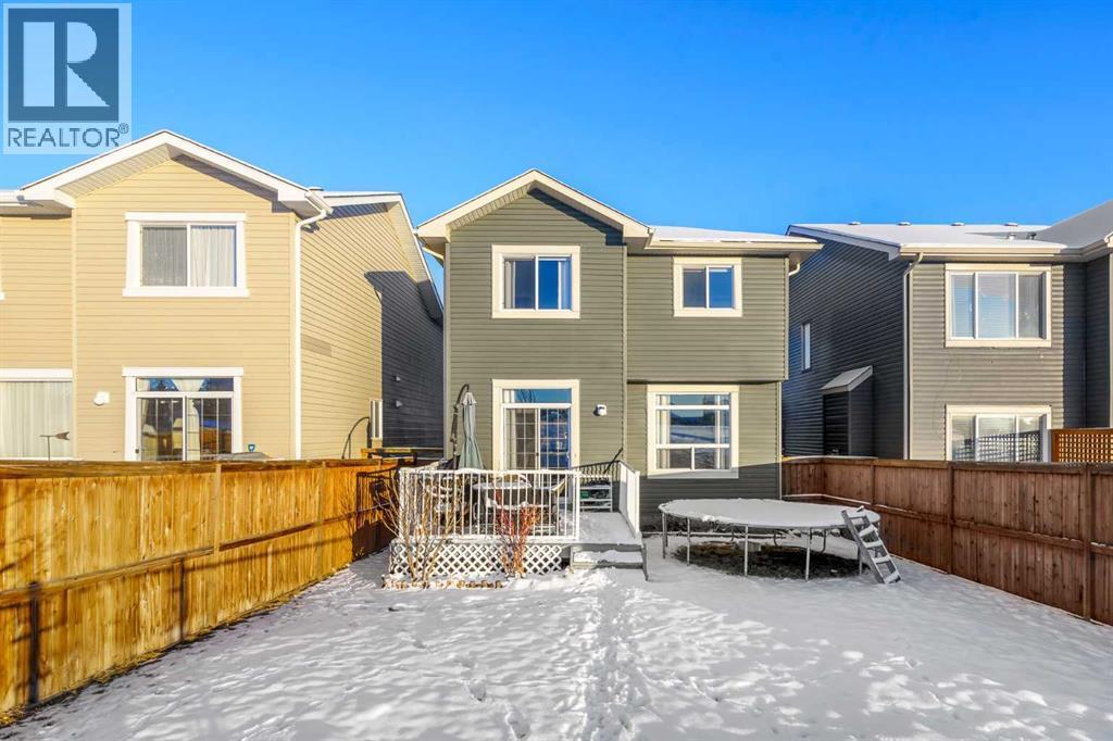 254 Silverado Plains Circle Sw, Calgary, AB - Outdoor With Deck Patio Veranda