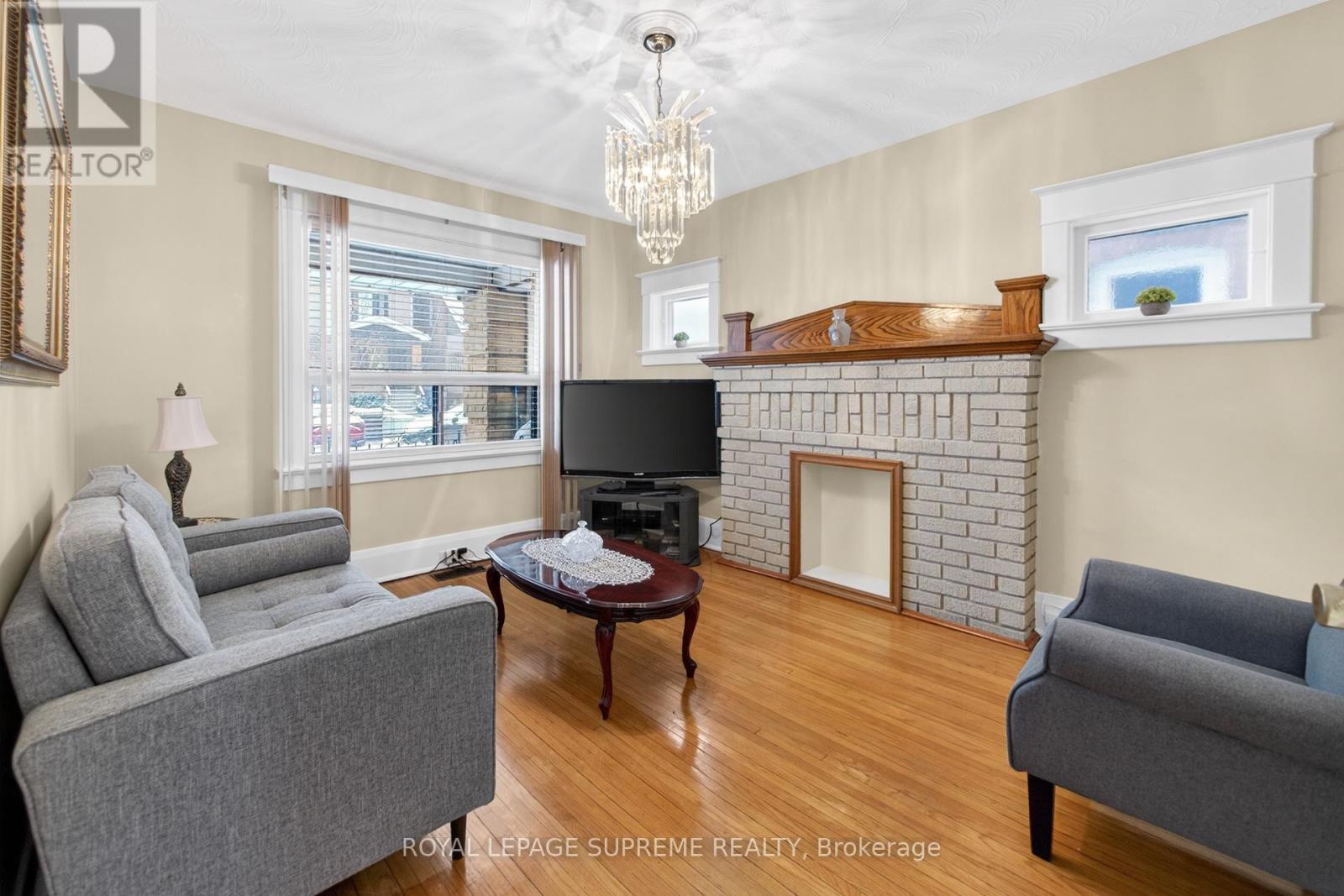 93 Marchmount Road, Toronto, ON - Indoor Photo Showing Living Room With Fireplace
