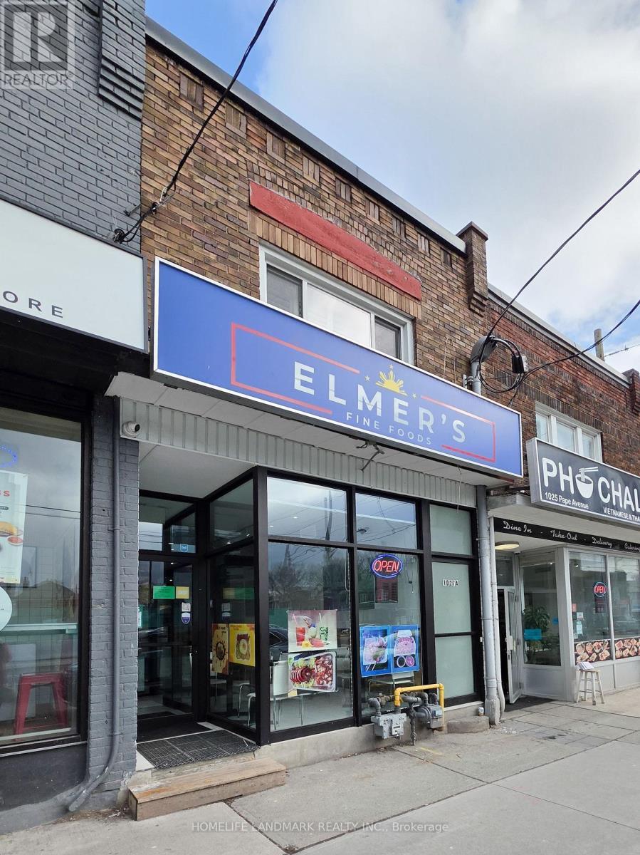 Front - 1027 Pape Avenue, Toronto, ON
