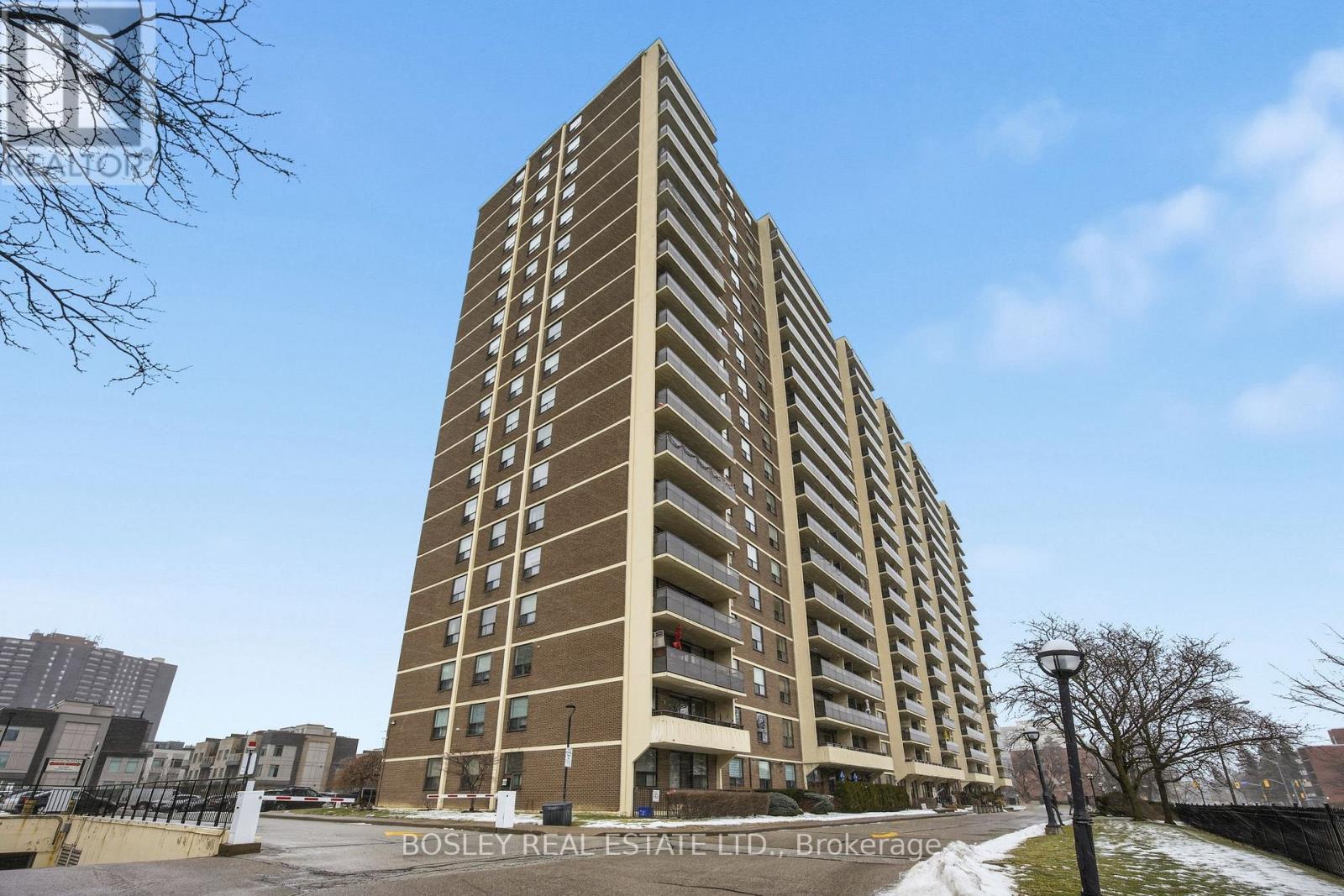 1008 - 511 The West Mall, Toronto, ON - Outdoor With Balcony With Facade