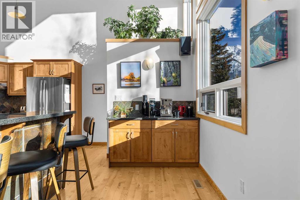 1712 11Th Avenue, Canmore, AB - Indoor Photo Showing Kitchen
