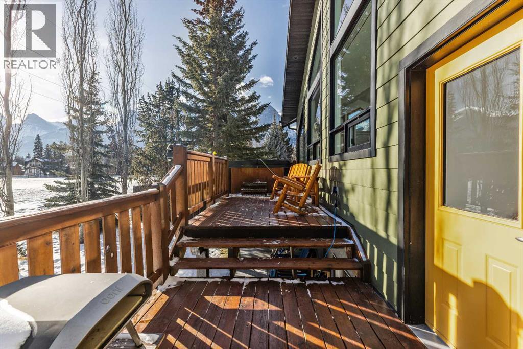 1712 11Th Avenue, Canmore, AB - Outdoor With Balcony With Deck Patio Veranda With Exterior