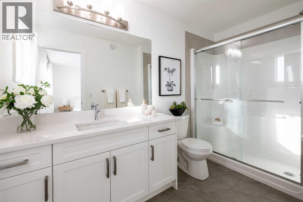67 Appaloosa Way, Cochrane, AB - Indoor Photo Showing Bathroom