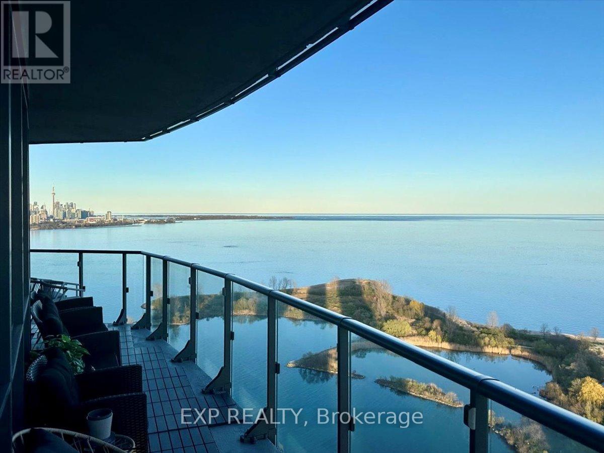 3404 - 59 Annie Craig Drive, Toronto, ON - Outdoor With Body Of Water With View