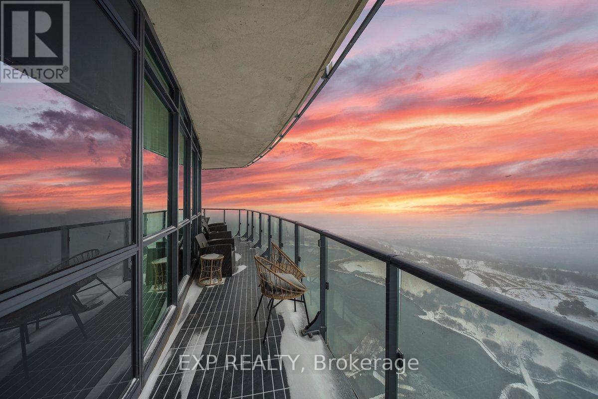 3404 - 59 Annie Craig Drive, Toronto, ON - Outdoor With Balcony With View