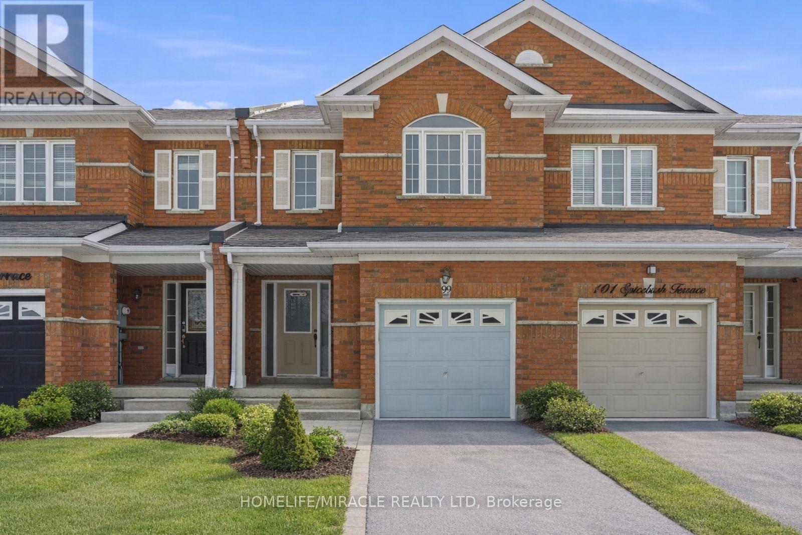 99 Spicebush Terrace, Brampton, ON - Outdoor With Facade