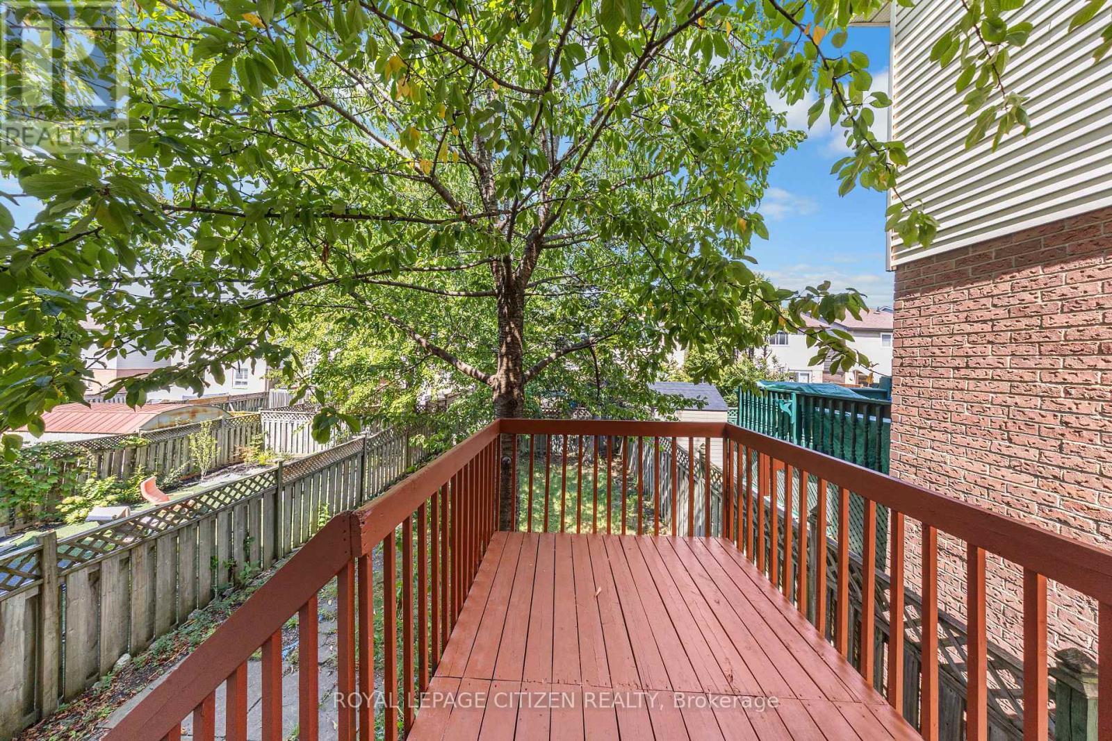 116 Ducatel Crescent, Ajax, ON - Outdoor With Deck Patio Veranda With Exterior