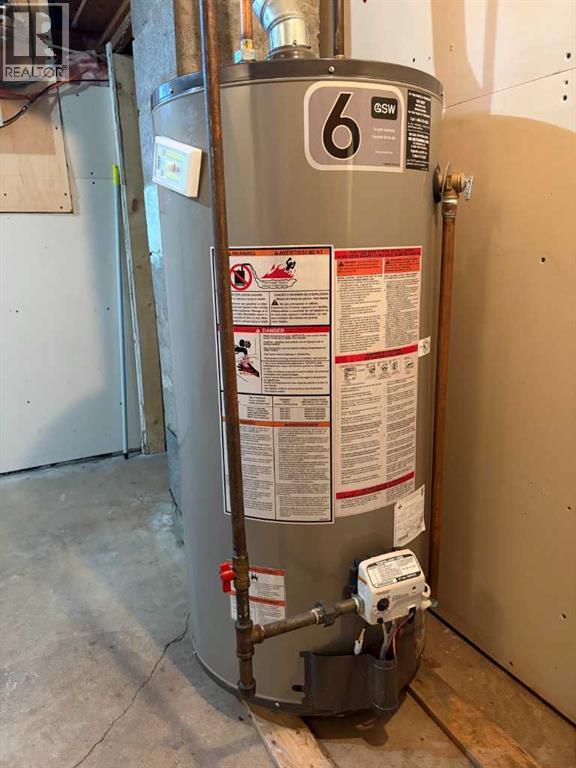 100 Balaclava Street, Veteran, AB - Indoor Photo Showing Basement