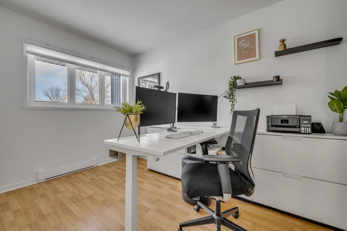 Bedroom - 6665 Rue Des Bourraches, Québec (Les Rivières), QC - Indoor Photo Showing Office