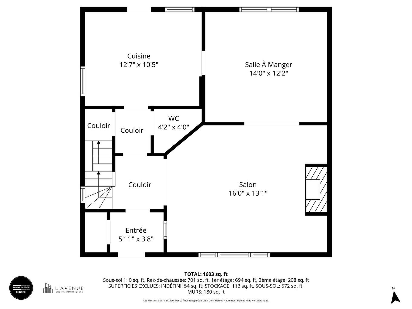 Drawing (sketch) - 82 Rue De L'Union, Shawinigan, QC - Other