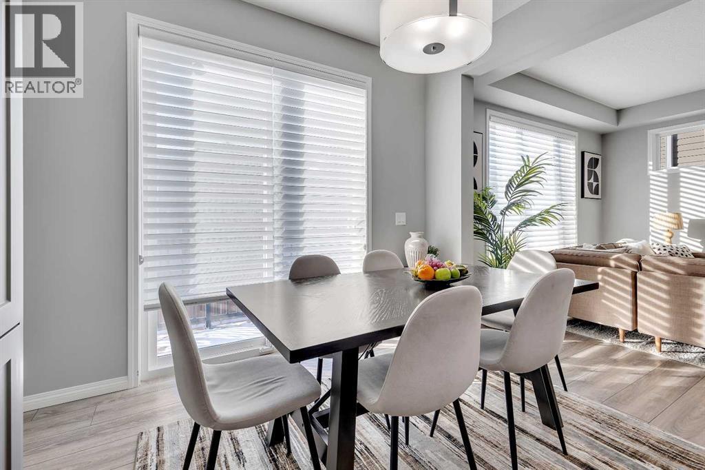 138 Cityside Way Ne, Calgary, AB - Indoor Photo Showing Dining Room