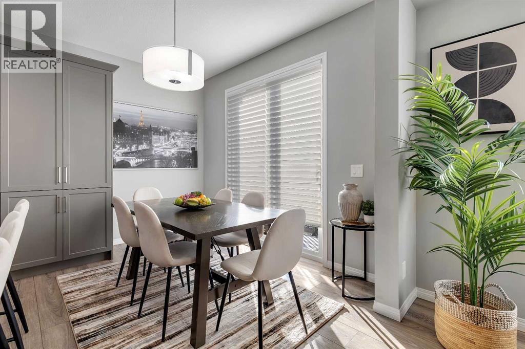 138 Cityside Way Ne, Calgary, AB - Indoor Photo Showing Dining Room