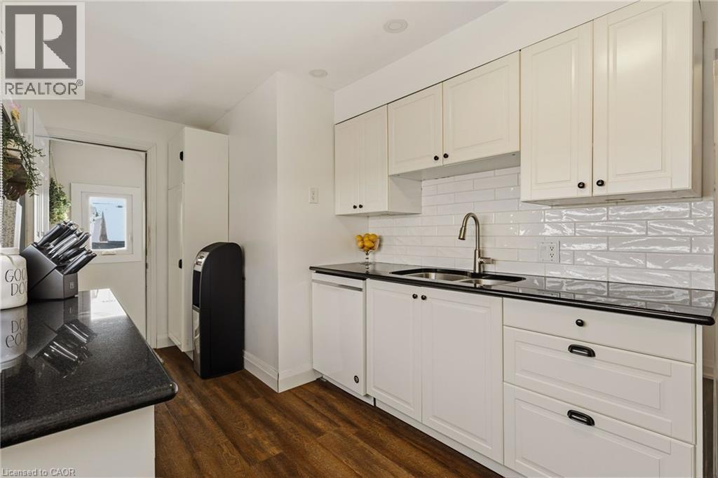 Kitchen - 56 Tolton Avenue, Hamilton, ON - Indoor Photo Showing Kitchen With Double Sink