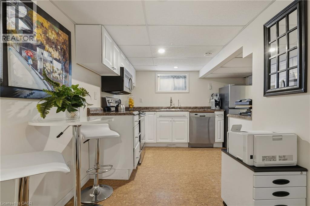 Kitchen - Basement - 56 Tolton Avenue, Hamilton, ON - Indoor Photo Showing Kitchen