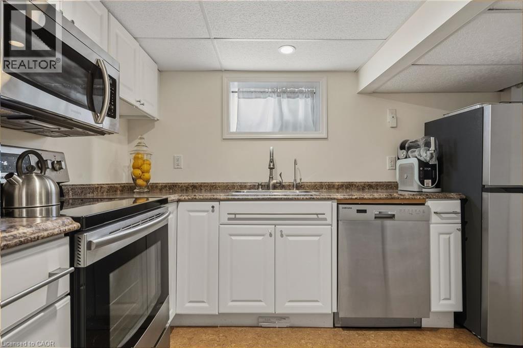 Kitchen - Basement - 56 Tolton Avenue, Hamilton, ON - Indoor Photo Showing Kitchen