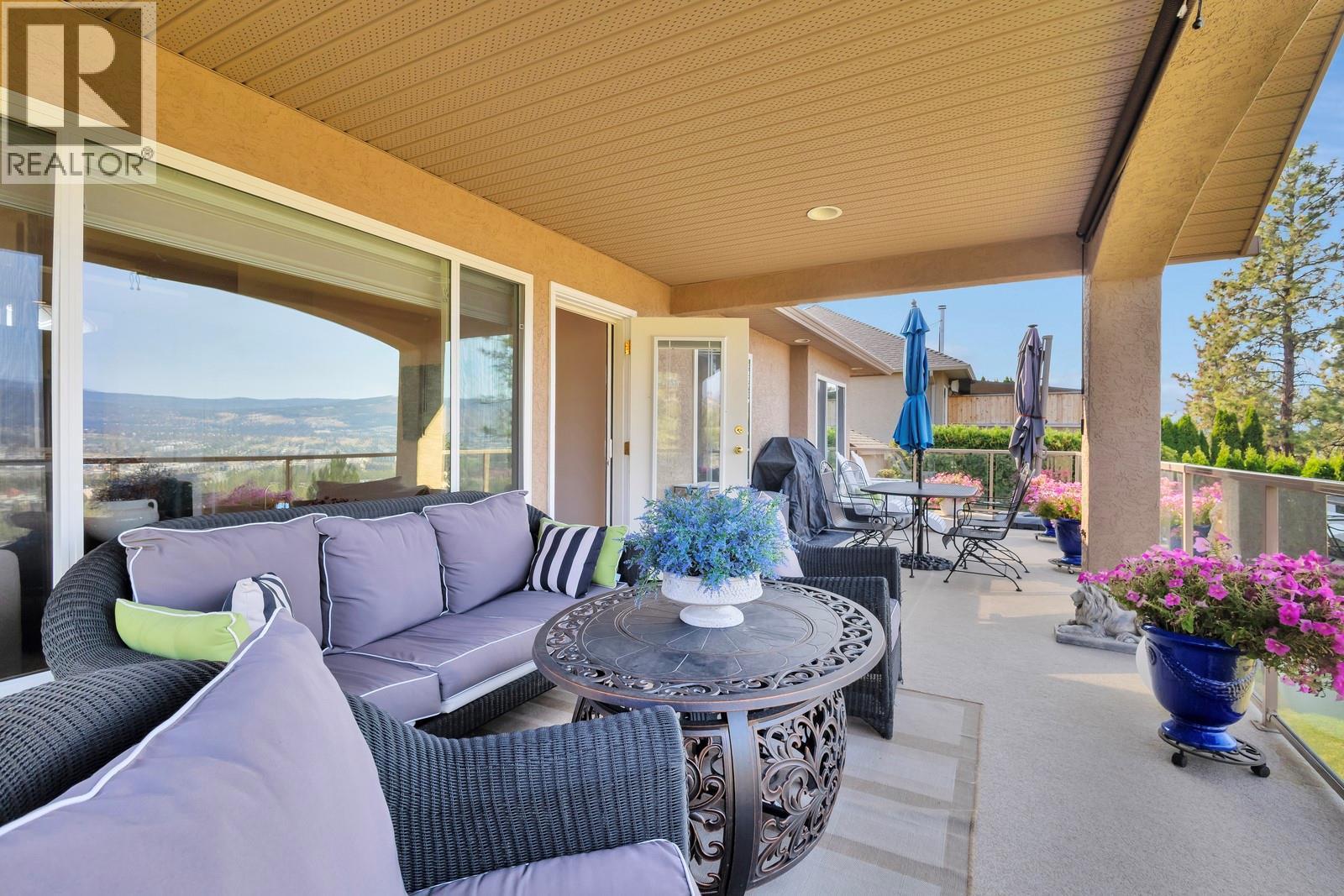 3482 Ridge Boulevard, West Kelowna, BC - Outdoor With Deck Patio Veranda With Exterior