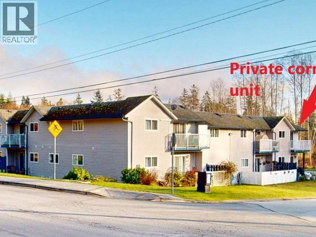 201-5680 Ortona Ave, Powell River, BC - Outdoor With Balcony