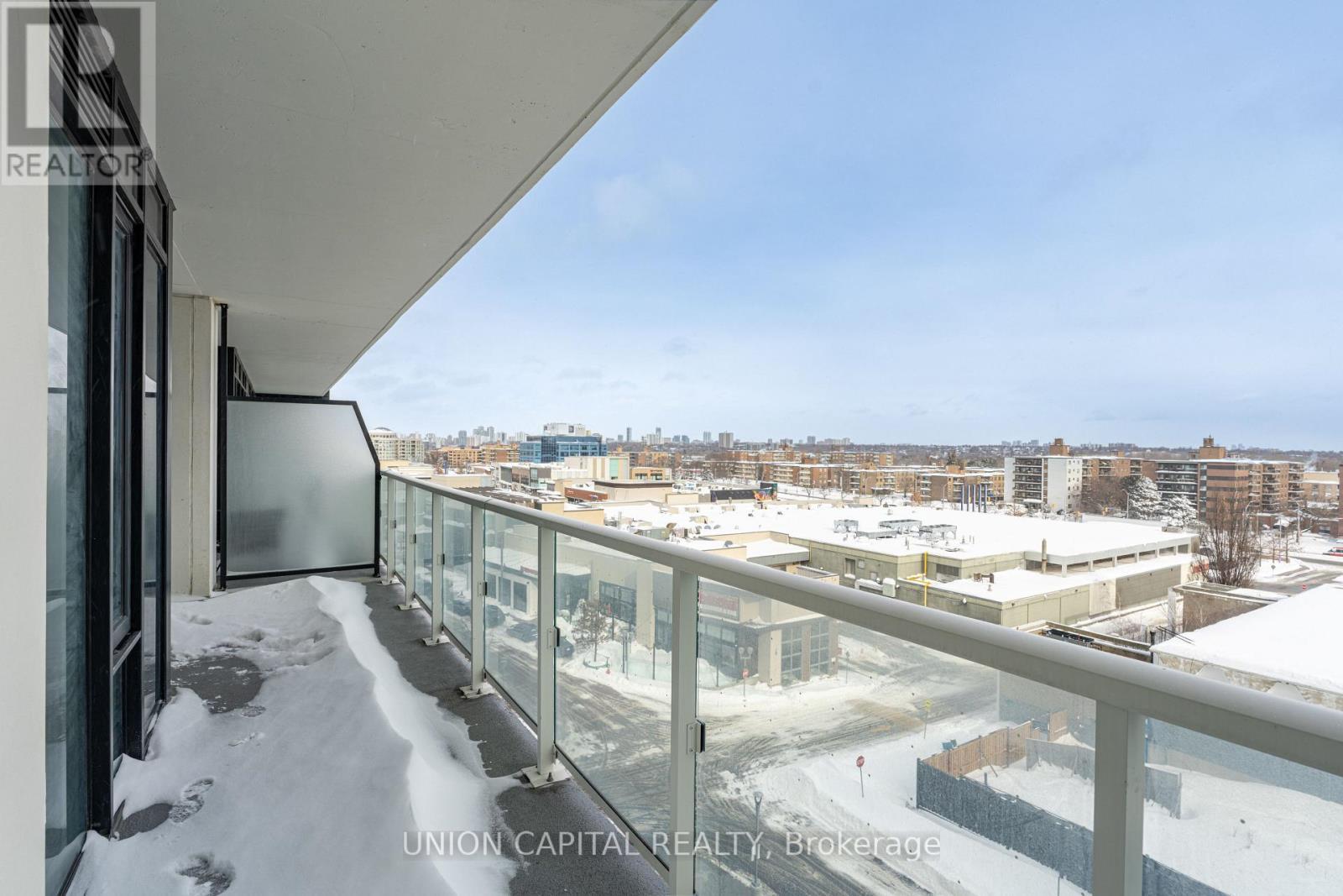 513 - 50 O'Neill Road, Toronto, ON - Outdoor With Balcony With View With Exterior