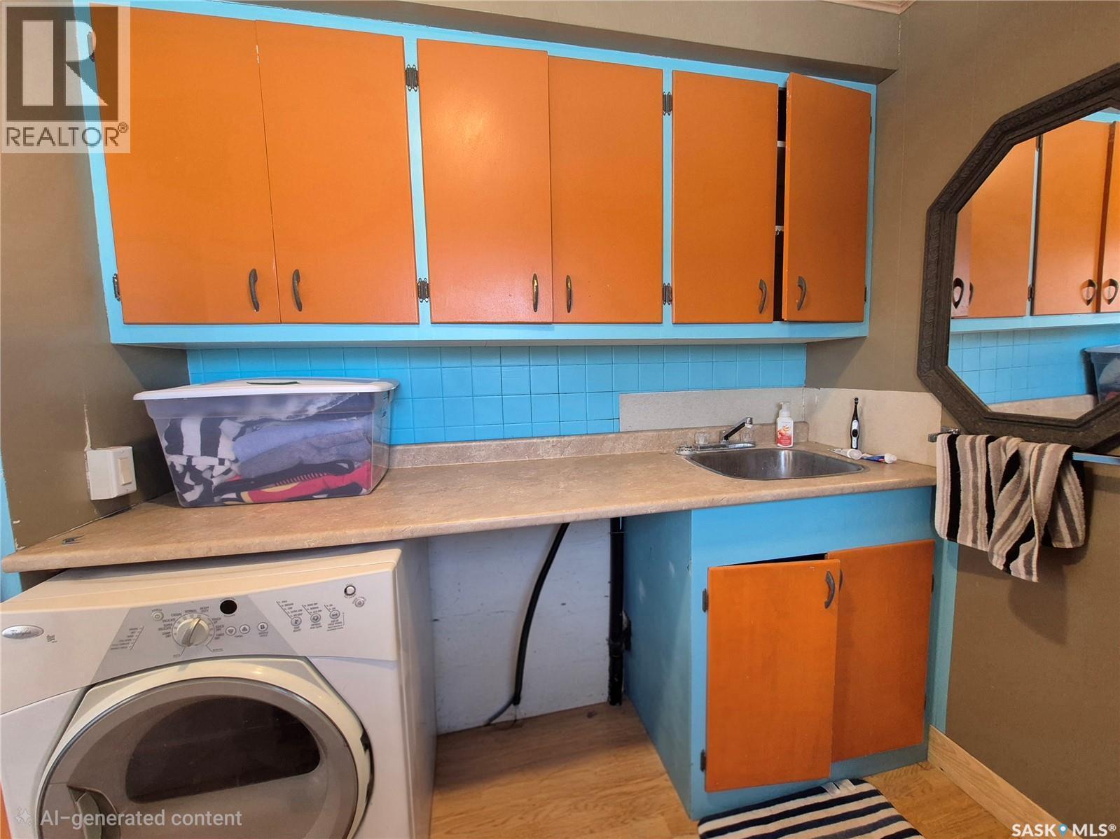 133 1St Street W, Ponteix, SK - Indoor Photo Showing Laundry Room