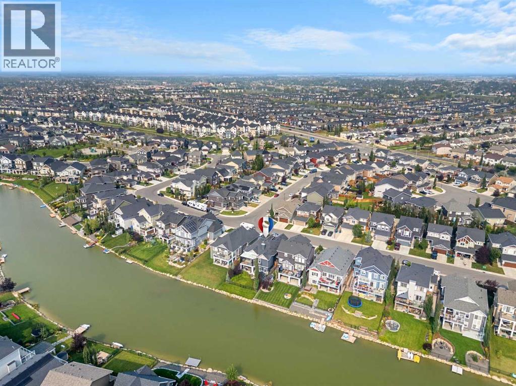 2253 Bayside Road Sw, Airdrie, AB - Outdoor With Body Of Water With View