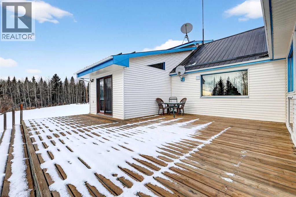 33235 Range Road 64, Rural Mountain View County, AB - Outdoor With Deck Patio Veranda With Exterior