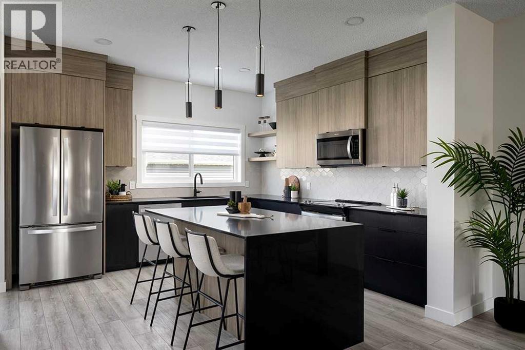86 Creekview Avenue, Calgary, AB - Indoor Photo Showing Kitchen With Upgraded Kitchen