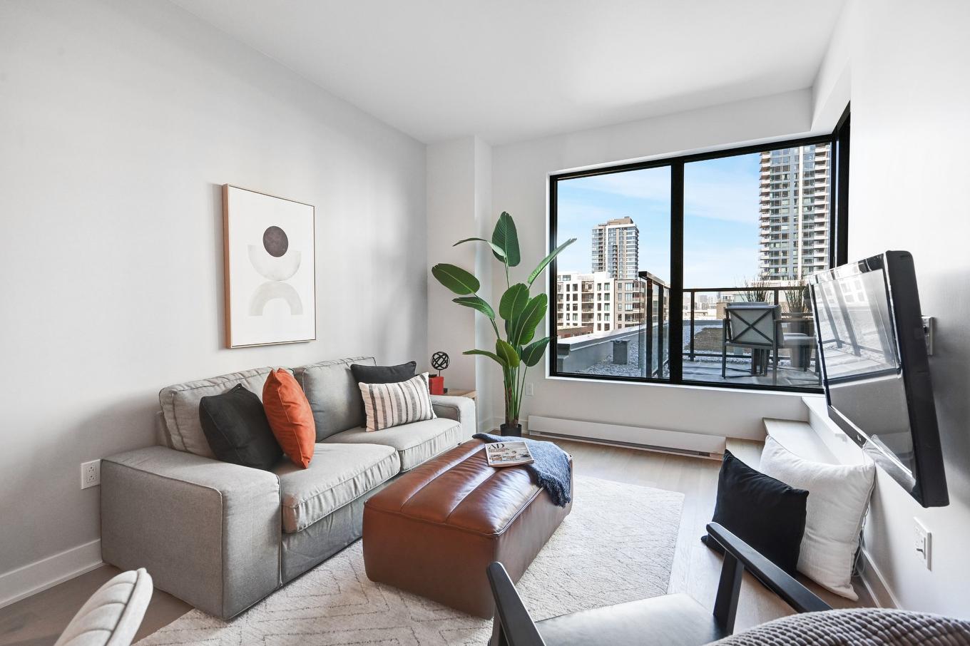 Salon - 509-399 Rue De La Rotonde, Montréal (Verdun/Île-Des-Soeurs), QC - Indoor Photo Showing Living Room