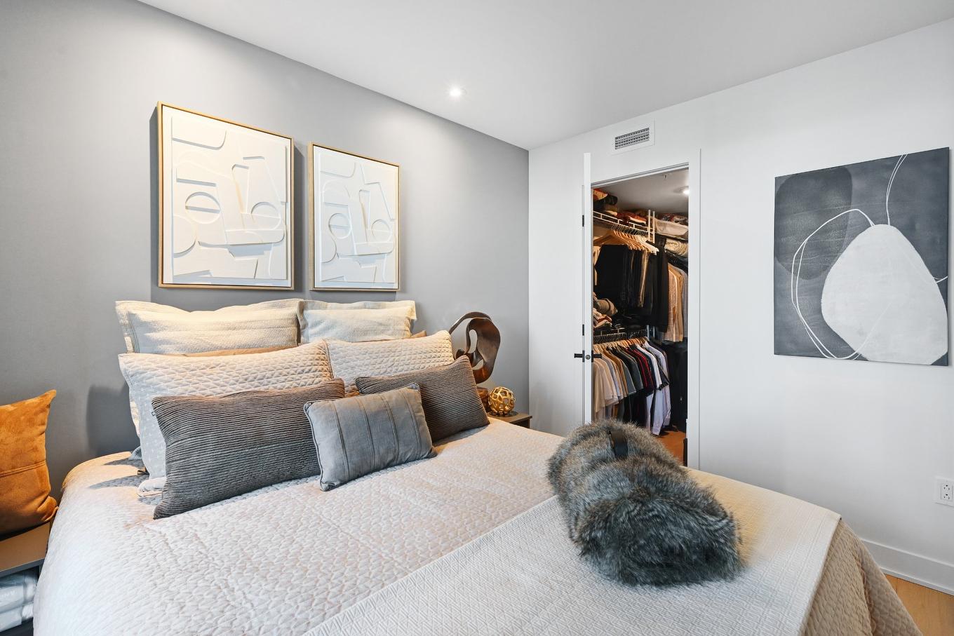 Chambre à coucher principale - 509-399 Rue De La Rotonde, Montréal (Verdun/Île-Des-Soeurs), QC - Indoor Photo Showing Bedroom