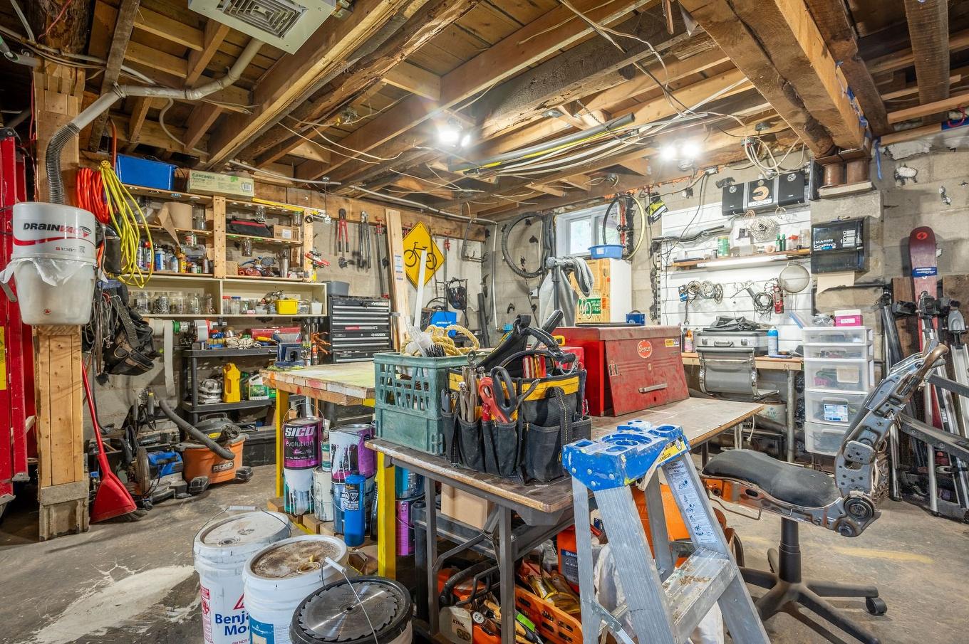 Basement - 101 Ch. Alary, Amherst, QC - Indoor Photo Showing Basement