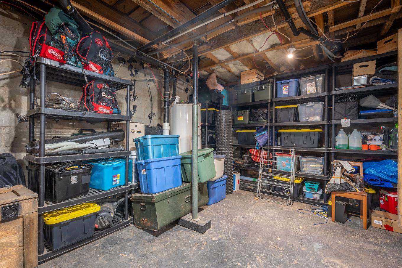 Basement - 101 Ch. Alary, Amherst, QC - Indoor Photo Showing Basement