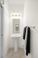 Powder Room - Main Floor -
