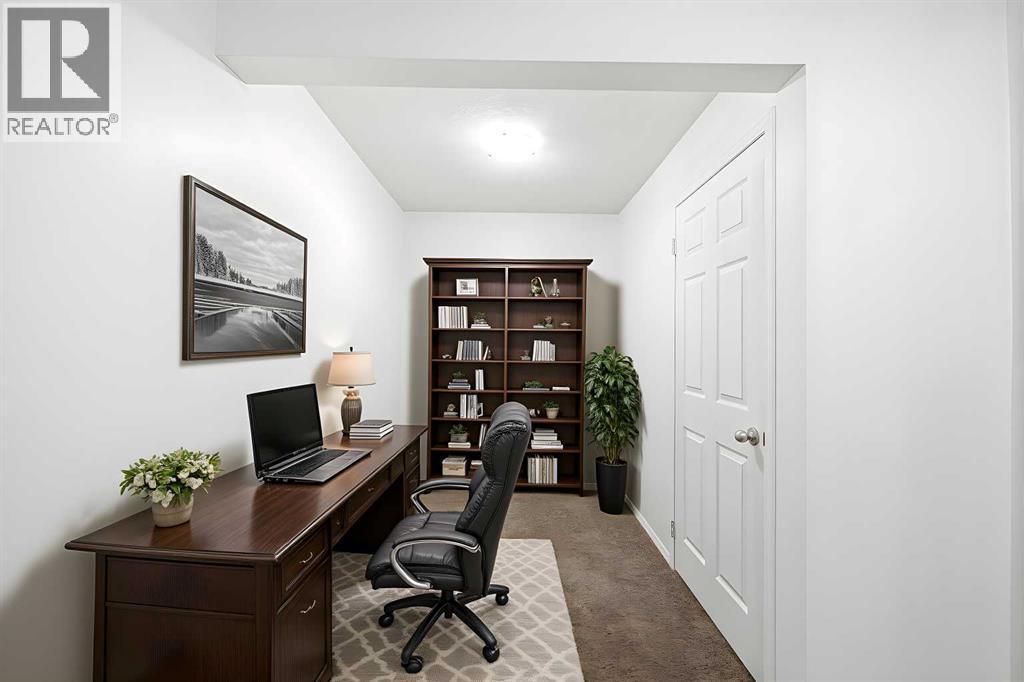 Basement - Office Area - 132 Royal Birch Mount Nw, Calgary, AB - Indoor Photo Showing Office