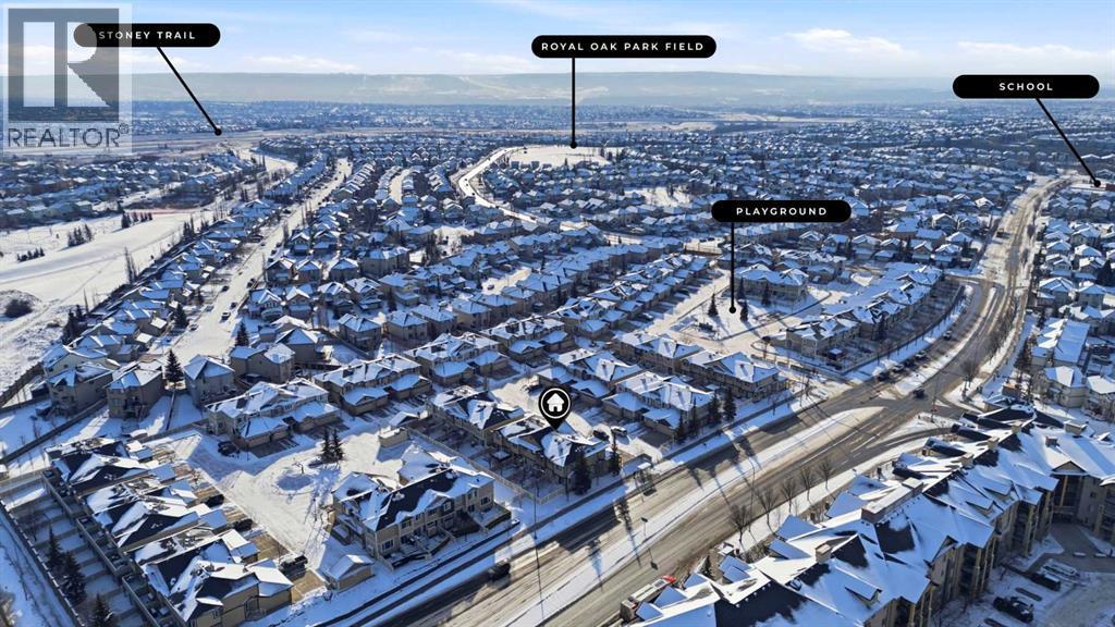 132 Royal Birch Mount Nw, Calgary, AB - Outdoor With View