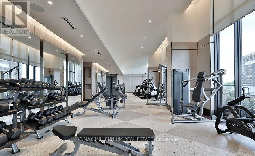 2006 - 10 Inn On The Park Drive, Toronto, ON - Indoor Photo Showing Gym Room
