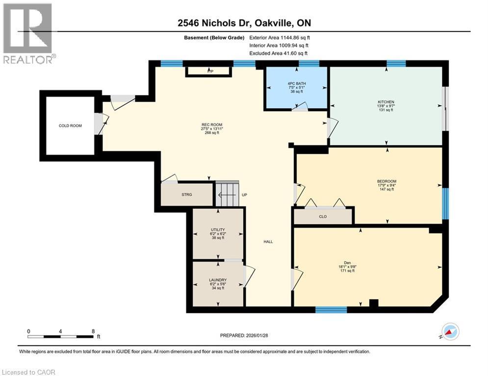 Bsmt - Legal Apartment - 2546 Nichols Drive, Oakville, ON - Other