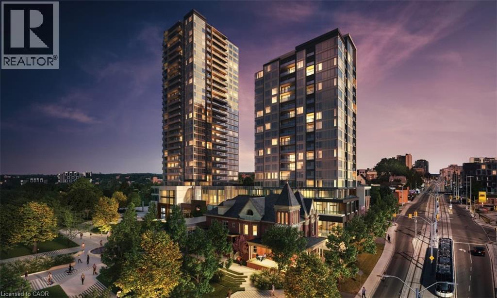 15 Wellington Street S Unit# 407, Kitchener, ON - Outdoor With Facade