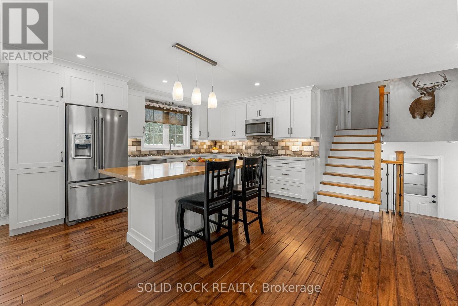 86 Township Park Road, North Algona Wilberforce, ON - Indoor Photo Showing Kitchen With Upgraded Kitchen
